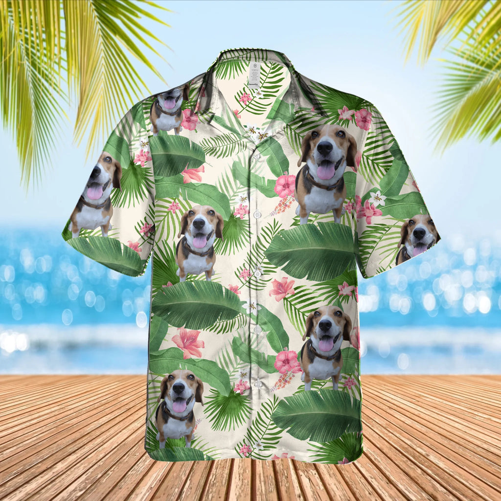 Your pet on a Hawaii shirt